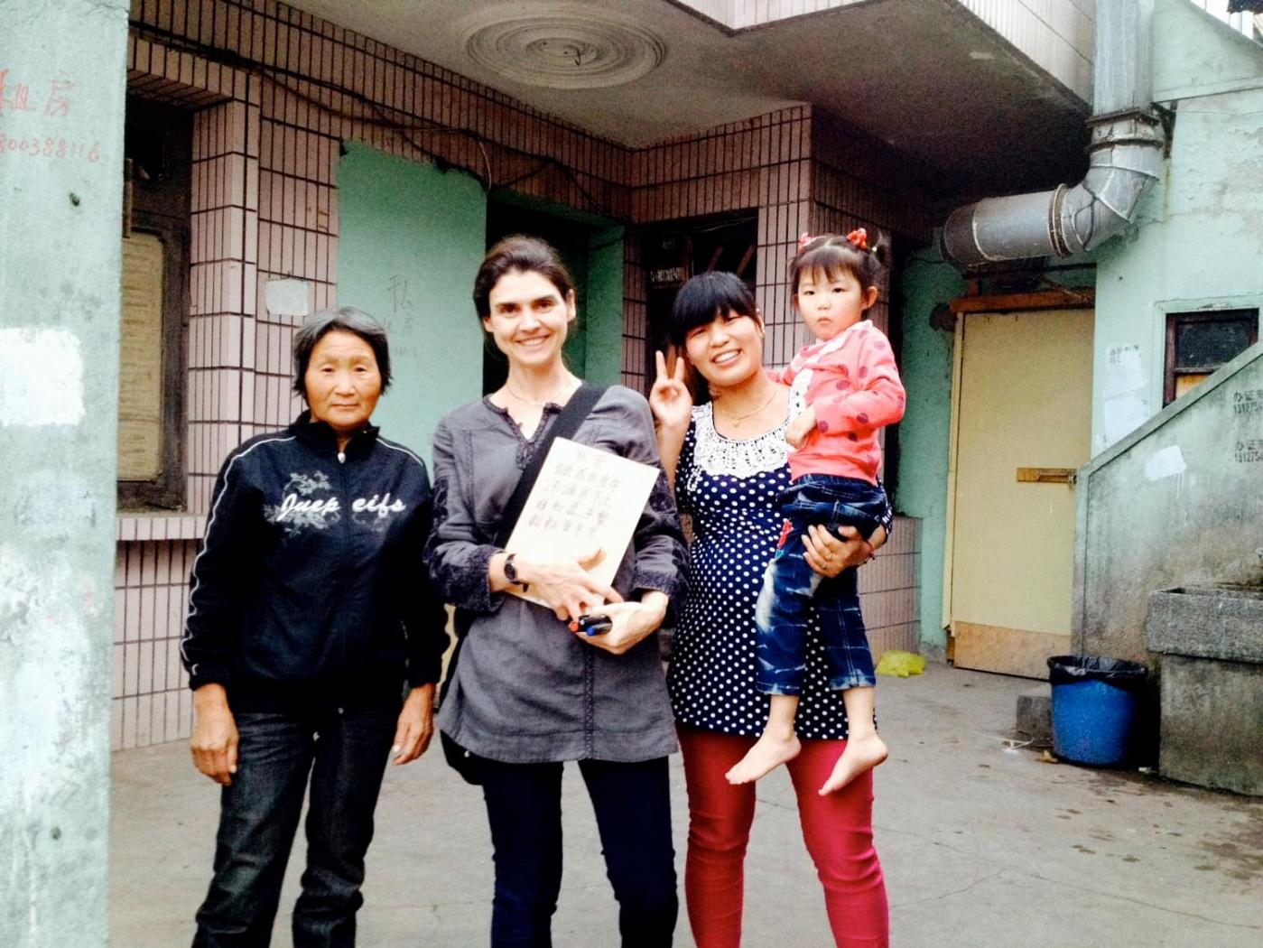 Nathalie in Shangai